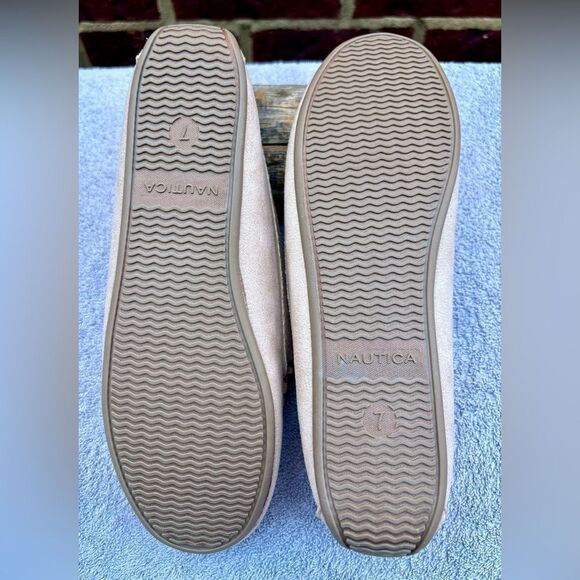 NAUTICA MARGO WOMEN’S COMFORT SLIPPER, BEIGE, WOMEN’S SIZE 7, NEW WITH OUT TAGS - Picture 9 of 10
